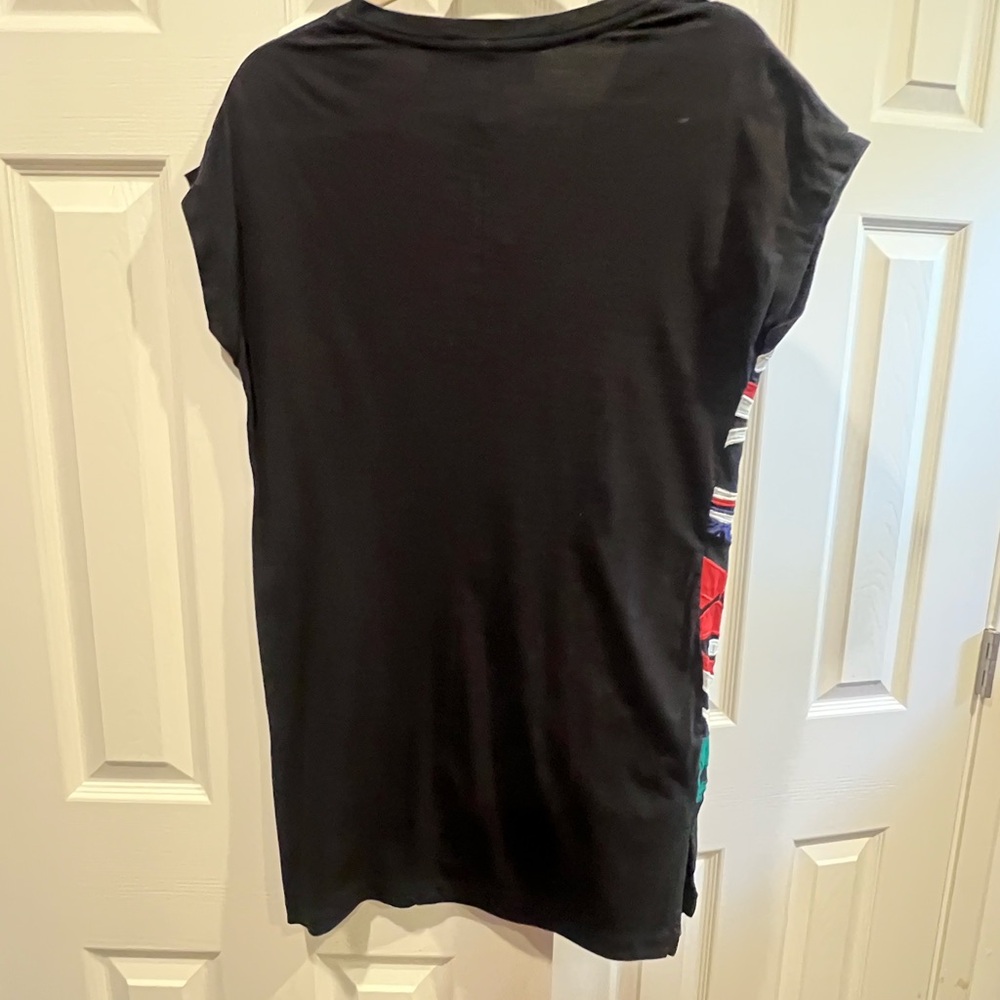 Desigual Women's Black and Red Embroidered Dress - Picture 4 of 9